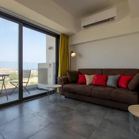 2 Bed Apartment W Distant Sea And Country Views Marsalforn Extérieur photo