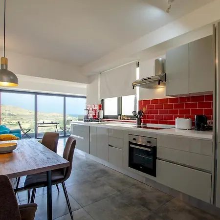 2 Bed Apartment W Distant Sea And Country Views Marsalforn Extérieur photo
